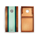Cornhole Boards 2ft x 4ft Graphic Wood Classic Cornhole Set | Classic Beach Stripes Collection