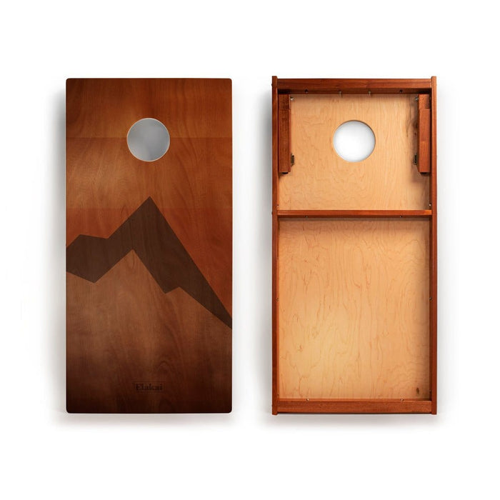 Cornhole Boards 2ft x 4ft Graphic Wood Classic Cornhole Set | Modern Angle Collection