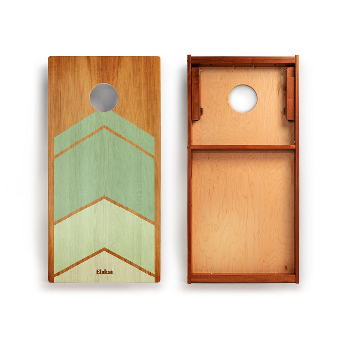 Cornhole Boards 2ft x 4ft Graphic Wood Classic Cornhole Set | Modern Angle Collection