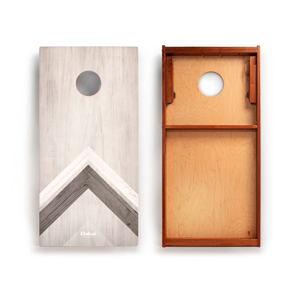 Cornhole Boards 2ft x 4ft Graphic Wood Classic Cornhole Set | Modern Angle Collection