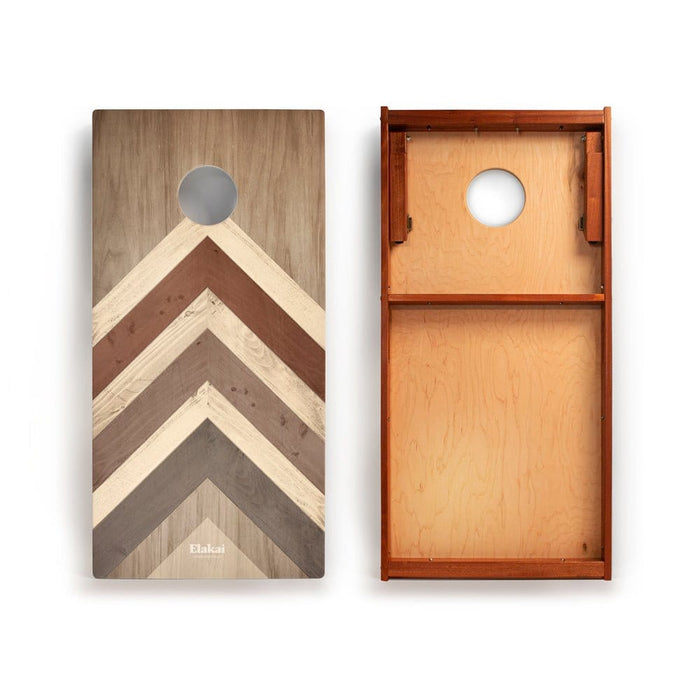 Cornhole Boards 2ft x 4ft Graphic Wood Classic Cornhole Set | Modern Angle Collection