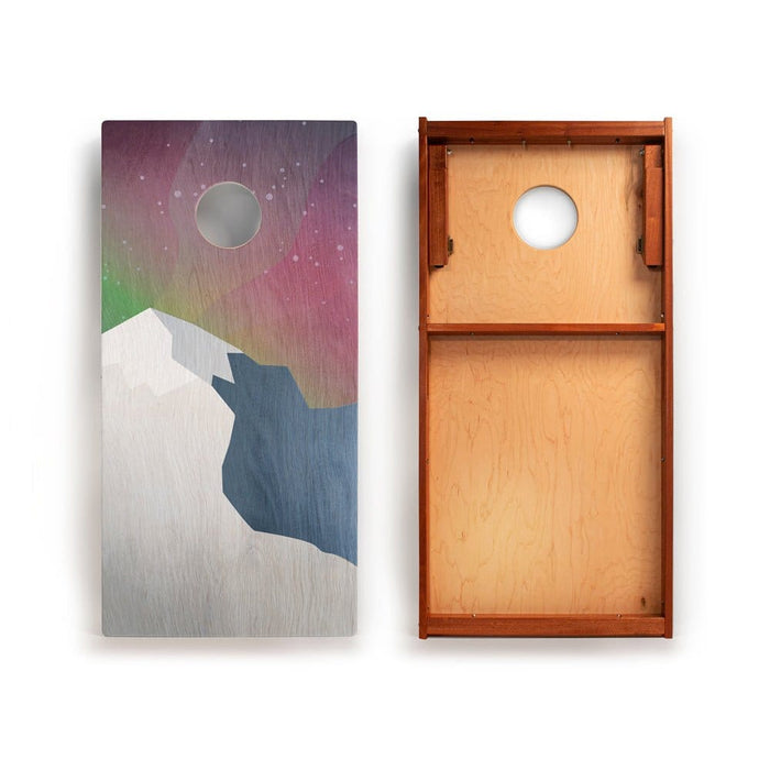 Cornhole Boards 2ft x 4ft Graphic Wood Classic Cornhole Set | National Parks Inspired Collection