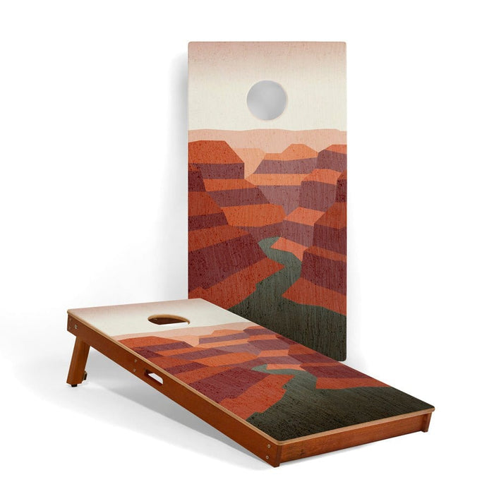 Cornhole Boards Grand Canyon 2ft x 4ft Graphic Wood Classic Cornhole Set | National Parks Inspired Collection