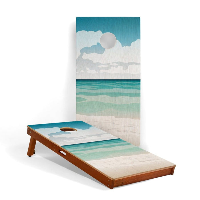 Cornhole Boards Gulf Islands 2ft x 4ft Graphic Wood Classic Cornhole Set | National Parks Inspired Collection