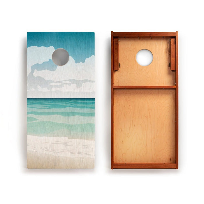 Cornhole Boards 2ft x 4ft Graphic Wood Classic Cornhole Set | National Parks Inspired Collection