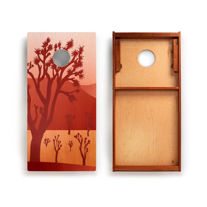 Cornhole Boards 2ft x 4ft Graphic Wood Classic Cornhole Set | National Parks Inspired Collection