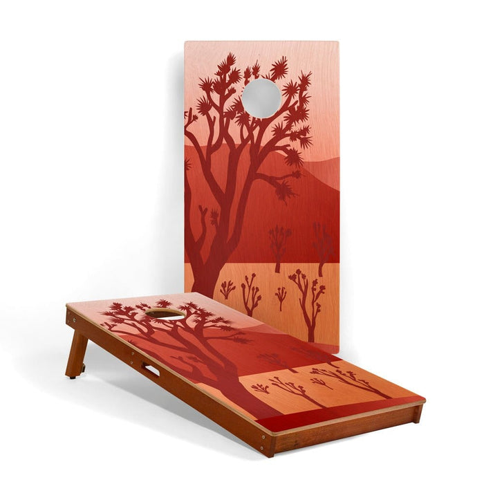 Cornhole Boards Joshua Tree 2ft x 4ft Graphic Wood Classic Cornhole Set | National Parks Inspired Collection