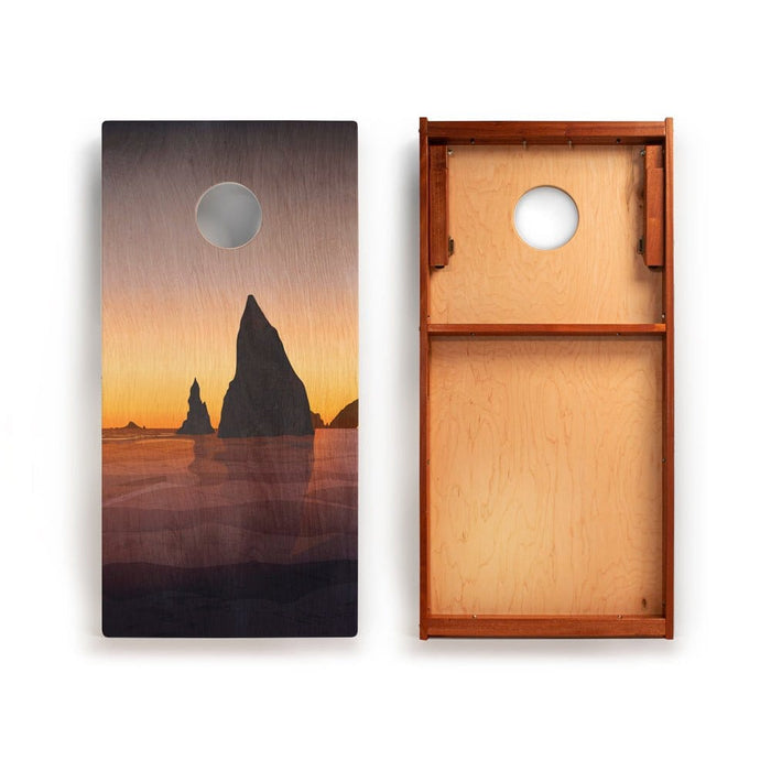 Cornhole Boards 2ft x 4ft Graphic Wood Classic Cornhole Set | National Parks Inspired Collection
