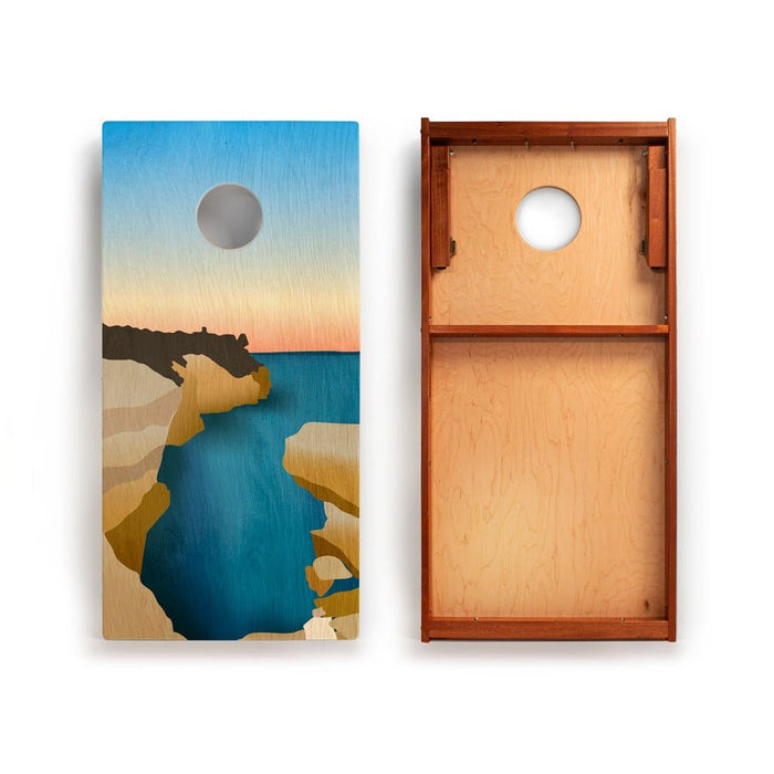 Cornhole Boards 2ft x 4ft Graphic Wood Classic Cornhole Set | National Parks Inspired Collection