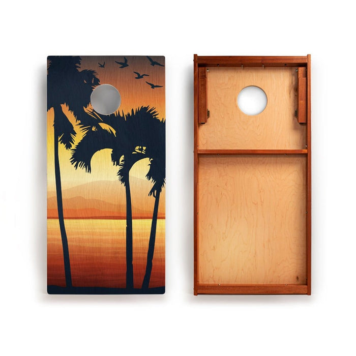 Cornhole Boards 2ft x 4ft Graphic Wood Classic Cornhole Set | National Parks Inspired Collection