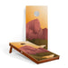 Cornhole Boards Zion 2ft x 4ft Graphic Wood Classic Cornhole Set | National Parks Inspired Collection