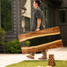 Cornhole Boards 2ft x 4ft Resin & Wood Classic Cornhole Set | Live Edge River Collection