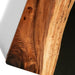 Cornhole Boards 2ft x 4ft Resin & Wood Classic Cornhole Set | Live Edge River Collection