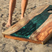 Cornhole Boards 2ft x 4ft Resin & Wood Classic Cornhole Set | Live Edge River Collection