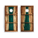 Cornhole Boards 2ft x 4ft Resin & Wood Classic Cornhole Set | Live Edge River Collection