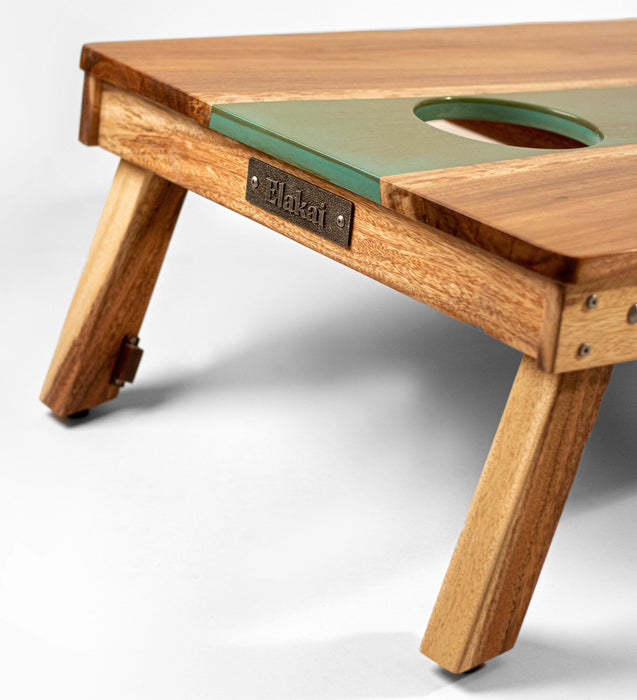 Cornhole Boards 2ft x 4ft Resin & Wood Classic Cornhole Set | Live Edge River Collection