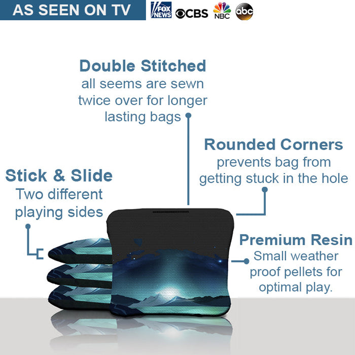 Mountains Cornhole Bags