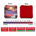 Green Purple Beach Cornhole Bags - Set of 8