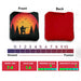 Red Purple Hunter Cornhole Bags - Set of 8