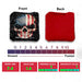 Red Grey Skull Cornhole Bags - Set of 8