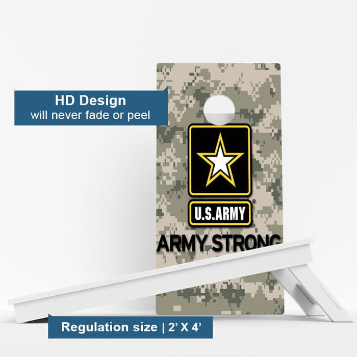 Boards US Army Strong Weather Proof Cornhole Boards