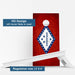 Boards Arkansas Flag Weather Proof Cornhole Boards