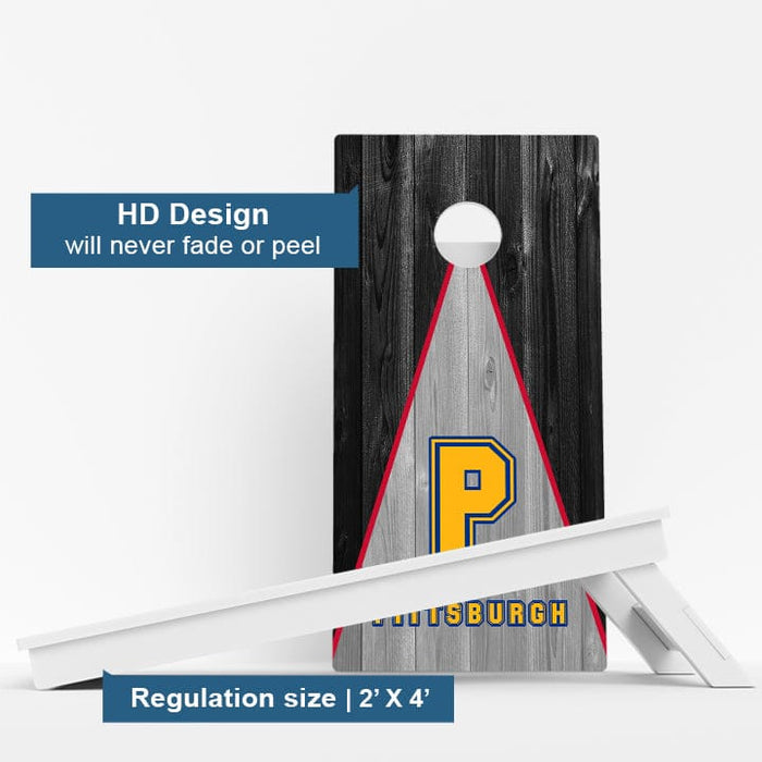 Boards Pittsburgh Football Weather Proof Cornhole Boards