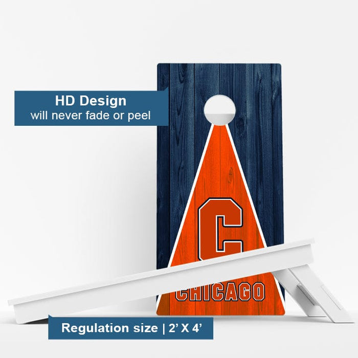 Boards Chicago Football Weather Proof Cornhole Boards