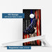 Boards Pulled Blue Line American Flag Weather Proof Cornhole Boards