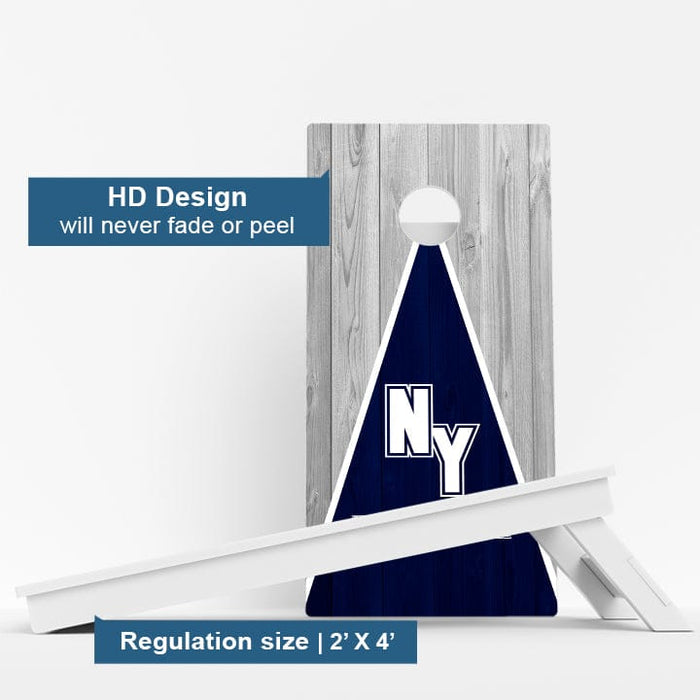 Boards New York Baseball Weather Proof Cornhole Boards