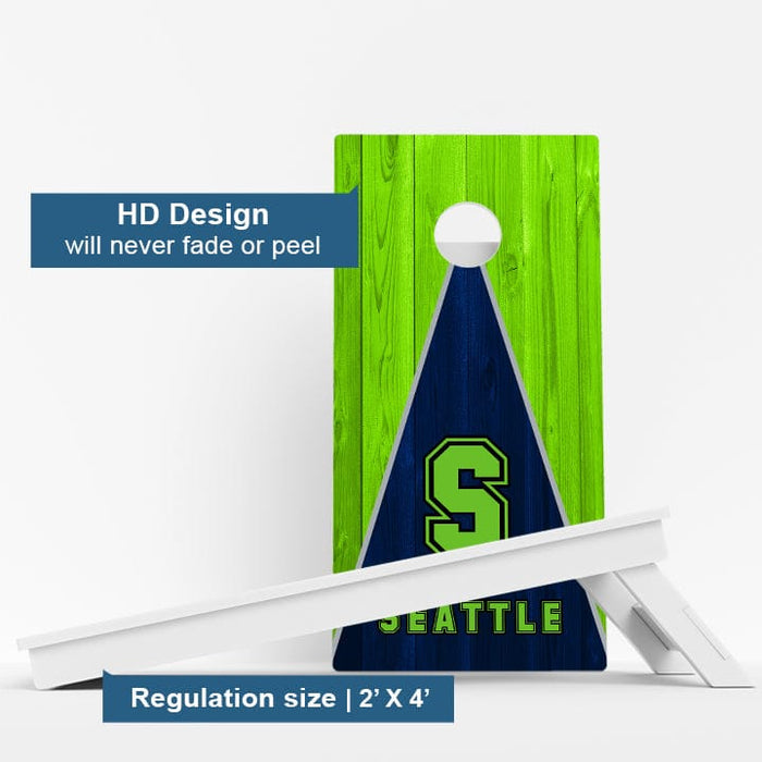 Boards Seahawks Football Weather Proof Cornhole Boards