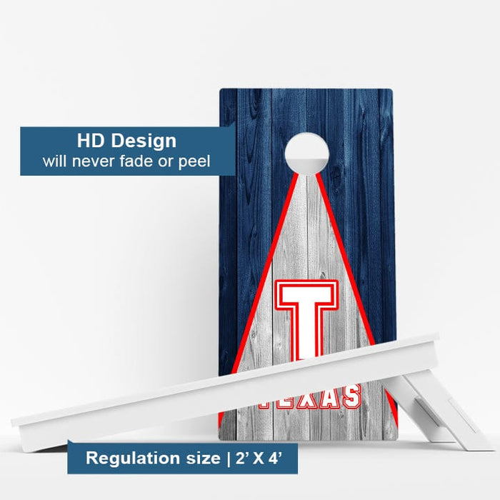 Boards Texas Baseball Weather Proof Cornhole Boards