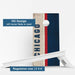 Boards Chicago Baseball Red White & Blue Weather Proof Cornhole Boards