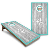 Nautical Cornhole Boards - Backyard Series