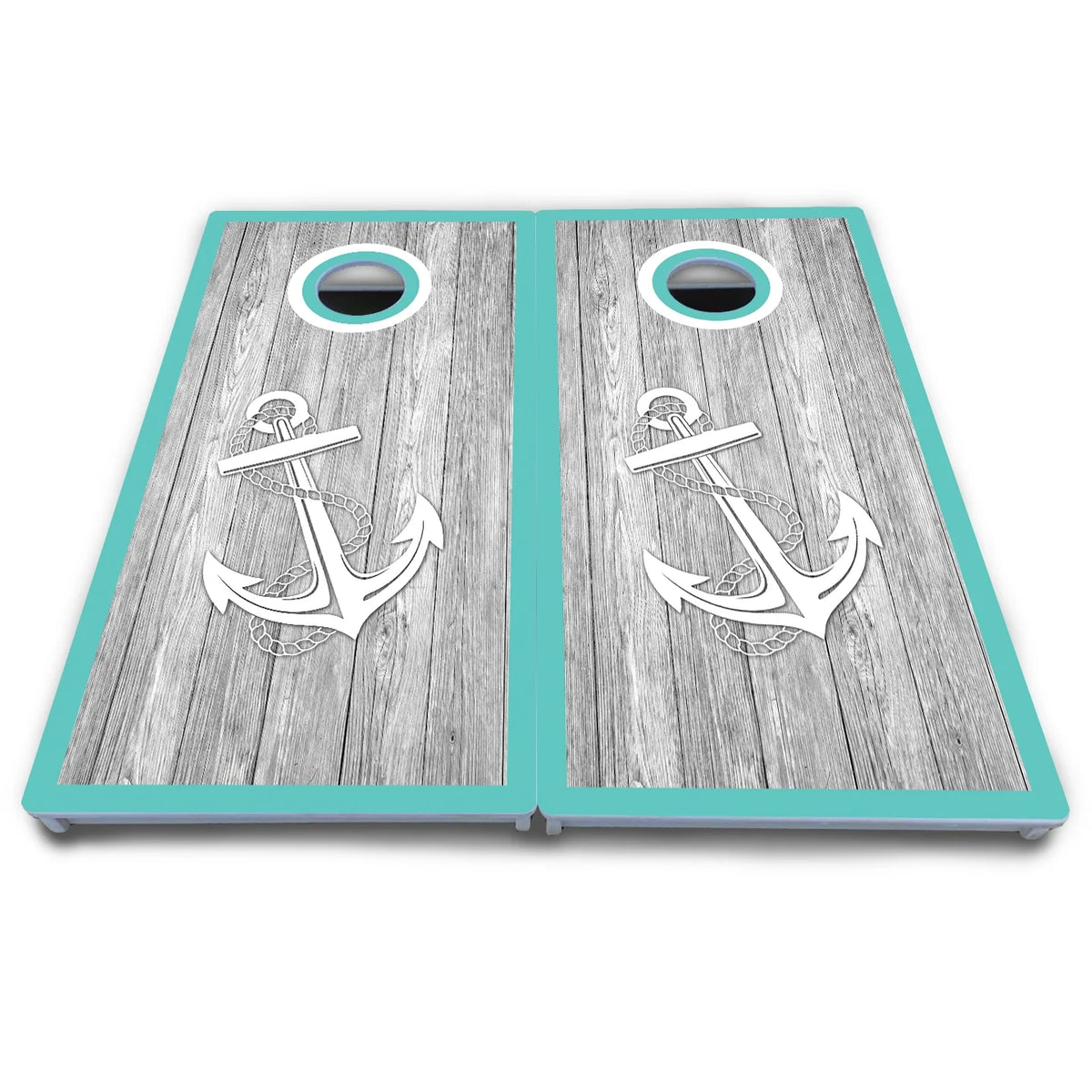 Anchor & Compass Cornhole Boards - All Weather Series