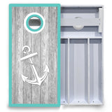 Anchor & Compass Cornhole Boards - All Weather Series