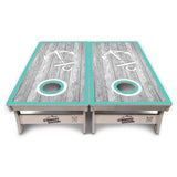 Anchor & Compass Cornhole Boards – Tournament Series
