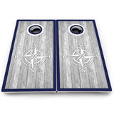 Anchor & Compass Cornhole Boards – Pro Lite or Pro Elite
