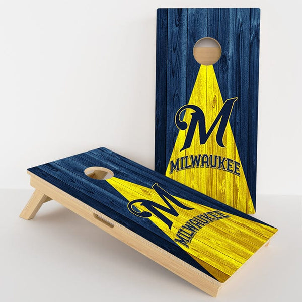 Boards Milwaukee Baseball Professional Cornhole Boards