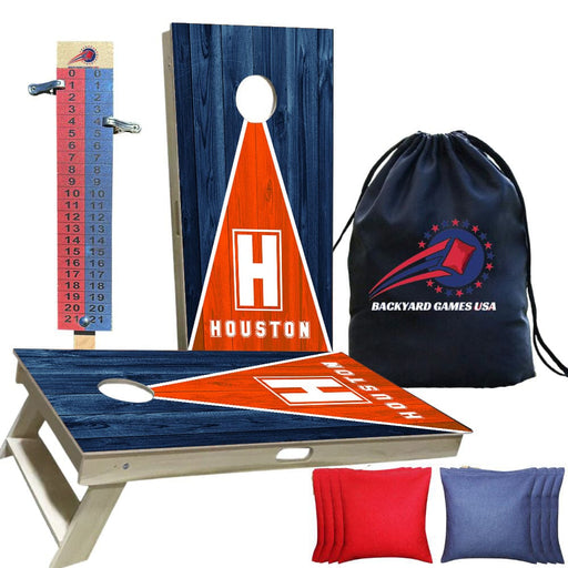 Houston Baseball Professional Cornhole Boards