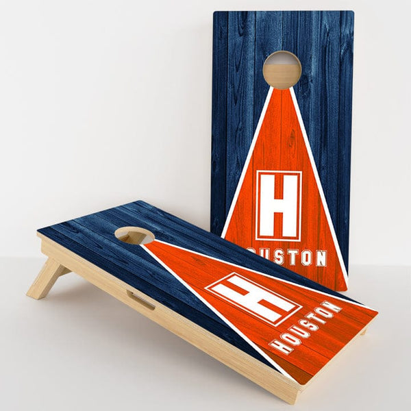 Boards Houston Baseball Professional Cornhole Boards