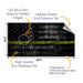 Security Cornhole Boards Wraps (Set of 2)