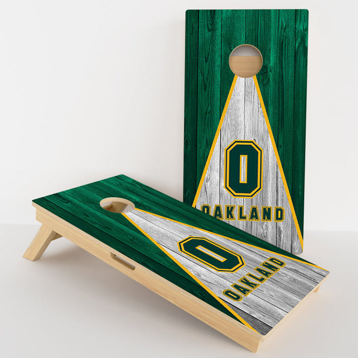 Oakland Baseball Professional Cornhole Boards
