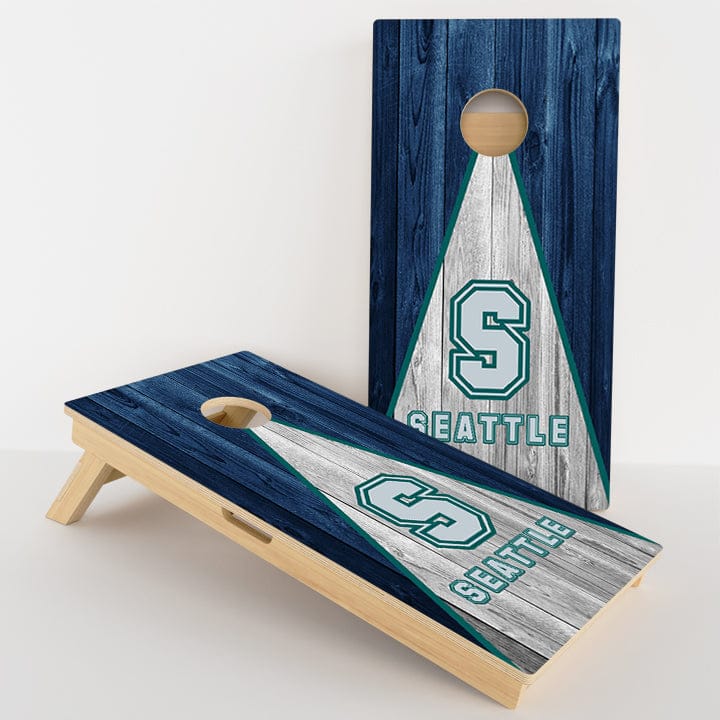 Boards Seattle Baseball Professional Cornhole Boards
