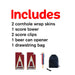 Arizona Football Cornhole Boards Wraps (Set of 2)
