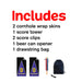 Baltimore Football Cornhole Boards Wraps (Set of 2)