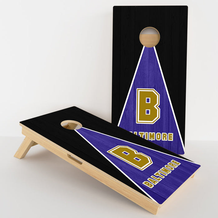 Baltimore Football Professional Cornhole Boards
