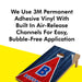 Buffalo Football Cornhole Boards Wraps (Set of 2)