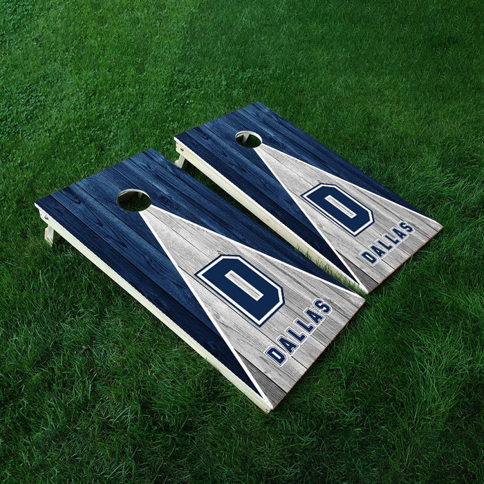 Dallas Football Cornhole Boards Wraps (Set of 2)