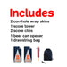 Denver Football Cornhole Boards Wraps (Set of 2)